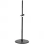 König & Meyer 26735 sienas stiprinājums skaļruņiem, tērauds, melns, maks. 25 kg, pagriešana 180°, sasvēršana ±15° 26735-000-55