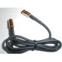 Wittenberg Antennen 1 m antenas kabelis SMB Female FME Male RG174 50 Ohm melns 103517