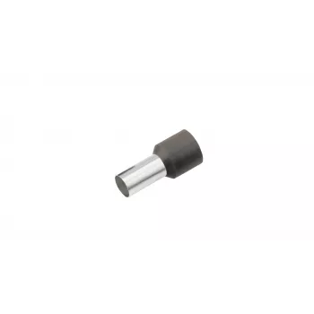 Cimco 187120 daļēji izolēta vadu uzmava, 1,5 mm², melna, 100 gab.