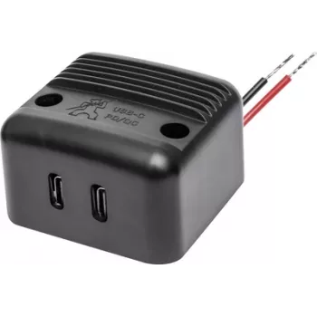 ProCar Aufbau-Power USB-C dubultligzda PD/QC 2x 30W 12V/24V (67379000)