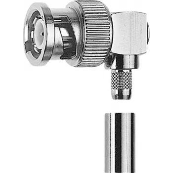 Telegärtner BNC leņķa spraudnis 75 Ohm, RG-179B/U, G04 J01002A0027
