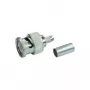 Telegärtner BNC kabeļa spraudnis Crimp G13, G50 75 Ohm, crimp/crimp, Professional, A0204, G13 (0.4/2.5) - 5 gab. (J01002A1350)