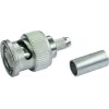 Telegärtner BNC kabeļa spraudnis Crimp G13, G50 75 Ohm, crimp/crimp, Professional, A0204, G13 (0.4/2.5) - 5 gab. (J01002A1350)