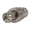 Telegärtner BNC sieviešu uz SMA vīriešu RF koaksiālais adapteris, 50 Ohm, DC-4 GHz, niķelēts misiņš, J01008A0025