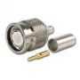 TELEGÄRTNER TNC taisns kontaktspraudnis RG-58 koaksiālajam kabelim, crimp/solder, 50 Ohm, DC-11 GHz