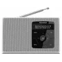 TechniSat DIGITRADIO 2 galda radio DAB+ FM Bluetooth modinātājs balts 0001/3910