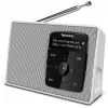 TechniSat DIGITRADIO 2 galda radio DAB+ FM Bluetooth modinātājs balts 0001/3910