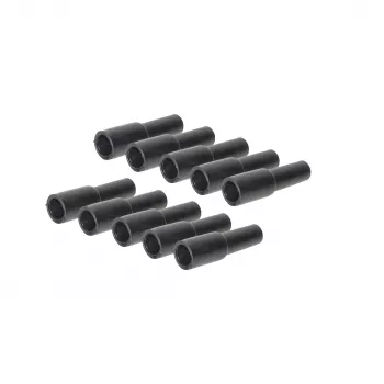 SHIVERPEAKS gumijas blīvgredzens F-konektoram, 10 gab., melns, laikapstākļu aizsardzība BS85397-SET10