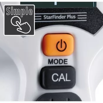 Laserliner StarFinder Plus 080.972E sienu un karkasu skeneris ar koka, metāla un sprieguma vadu noteikšanu