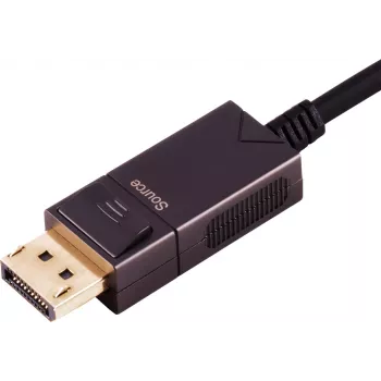 S/CONN maximum connectivity 30-20095 optiskais DisplayPort uz HDMI-A adaptera kabelis, 4K60, 20 m