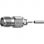 TELEGÄRTNER TNC ligzdas savienotājs ar presēšanas stiprinājumu RG-316/U kabelim, 50 Ohm, 5 gab. (J01011A0050)