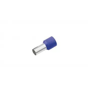 Cimco 187109 vadu uzmava 0,75 mm² daļēji izolēta zila 100 gab.