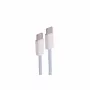 SHIVERPEAKS USB-C uz USB-C uzlādes kabelis, USB 2.0, 60W PD, zils tekstila pinums, 1m (BS14-21021)