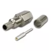 Telegärtner FME spraudnis Crimp/Crimp RG-58 C/U, 50 Ohm, zelta/niķeļa J01700A0006Z