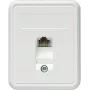 TELEGÄRTNER Virsmas montāžas RJ45 ligzda 1xRJ45 Neekranēta, Cat. 5e (A0174)