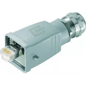 Telegärtner 100007467 Sensor/Aktor-Steckverbinder RJ45 spraudnis, Cat.6A, ekranēts, montējams uz vietas, 1 gab.