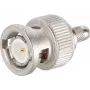 Telegärtner BNC krimpējams kontaktdakša 75 Ohm RG-59 B/U, zelta kontakts, niķeļa korpuss J01002F1288Z