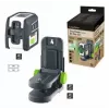 Laserliner SmartCross-Laser GX Plus Set zaļā stara krusteniskais līnijas lāzers, maksimālais darbības attālums 40 m (036.732E)