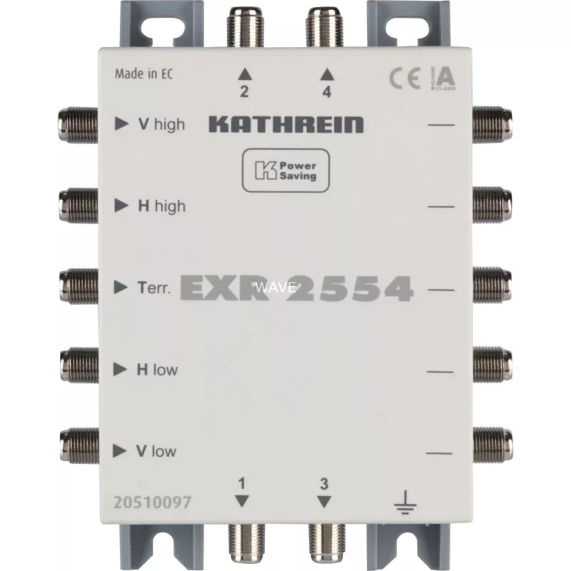 KATHREIN EXR 2554 multiswitch satelīta/terrestriālā signāla sadalītājs