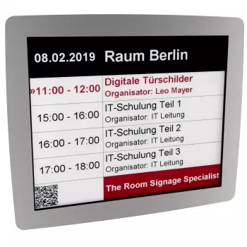 Kindermann Doorsign E-Ink 12.2 ar nerūsējošā tērauda rāmi 5002000621
