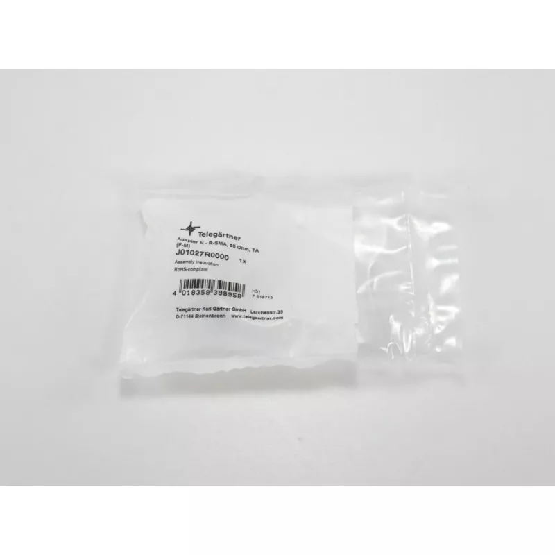 Telegärtner koaksiālais adapters N-Female uz SMA-Reverse-Male J01027R0000