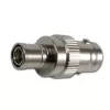 TELEGÄRTNER koaksiālais adapteris BNC female uz SMB female, 50 Ohm, taisns, niķelēts misiņš, zelta pārklājuma kontakti J01008F0013