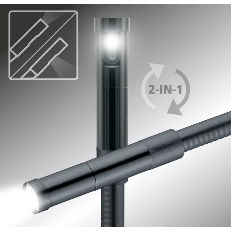Laserliner 082.283A inspekcijas kamera ar 6 mm zondes diametru un 2 m zondes garumu