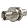 Telegärtner J01004A1233Z BNC vīrišķais uz BNC sievišķo adapteris, 75 Ohm, melns