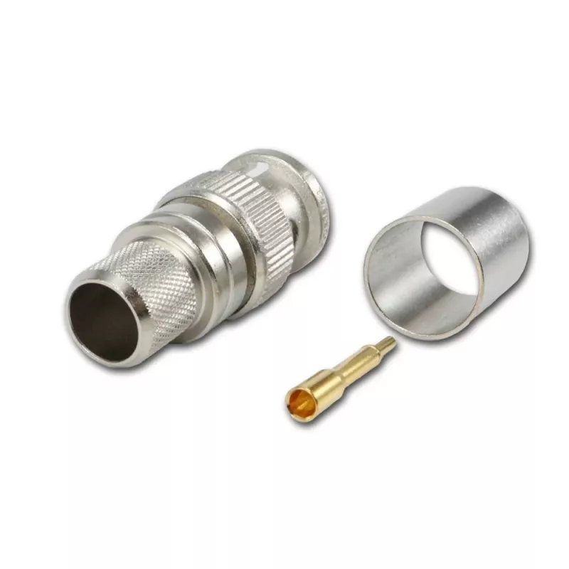 Telegärtner BNC krimpkontaktspraudnis RG214/U un RG393/U kabeļiem, 50 Ohm, 1 gab. J01000A0060