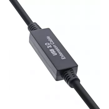 Kindermann USB 3.2 aktīvais pagarinājuma kabelis 10 m (K-35655A)