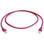 Telegärtner CAT 6A S/FTP krustotais tīkla savienojuma kabelis, RJ45, 3 m, sarkans, bez halogēniem, liesmu slāpējošs L00002A0139