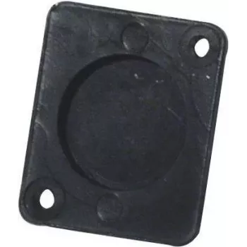 ACCESSORY universāls aklo spraudnis XLR ligzdām, melns 30100660