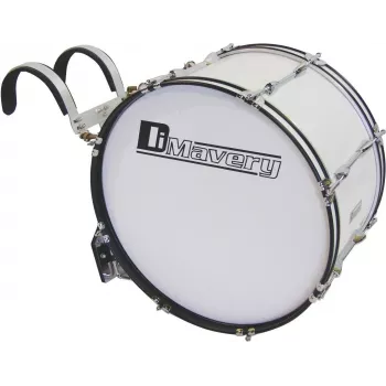 DIMAVERY MB-428 Gājiena basa bungas 28x12 baltas 26010362