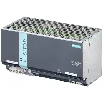 Siemens 6EP1437-3BA00-8AA0 DIN sliedes barošanas bloks, 3 fāžu 400-500V AC ieeja, 24V DC 40A 960W izeja