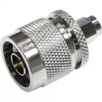 Telegärtner N-Type male uz SMA male koaksiālais adapteris, 50 Ohm, DC-6 GHz J01027B0019
