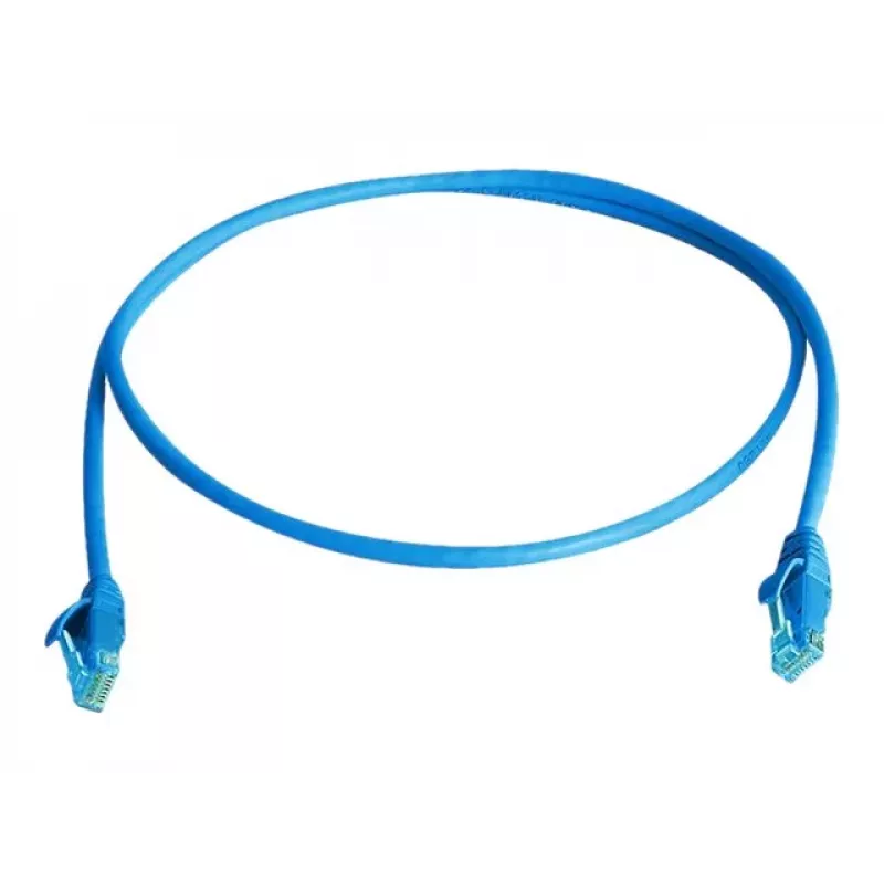 Telegärtner L00000A0292 Cat6 U/UTP RJ45 tīkla kabelis, 2 m, zils