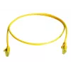 Telegärtner L00000A0294 Cat6 U/UTP RJ45 komutācijas kabelis, 0,5m, dzeltens