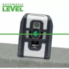 Laserliner SmartCross-Laser GX krustenisko līniju lāzera nivelieris, sarkans stars, 40 m darbības rādiuss, pašizlīdzinošs, IP54, 2x AA 036.730E