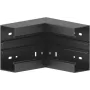 GGK BR 60x130/80-IE iekšējais stūra elements 60x130/80 RAL 9005 dziļi melns PVC 12795