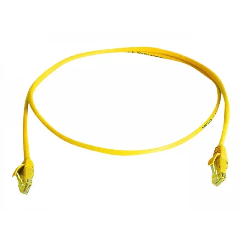 TELEGÄRTNER L00000A0295 1m Cat6 U/UTP dzeltenais komutācijas kabelis