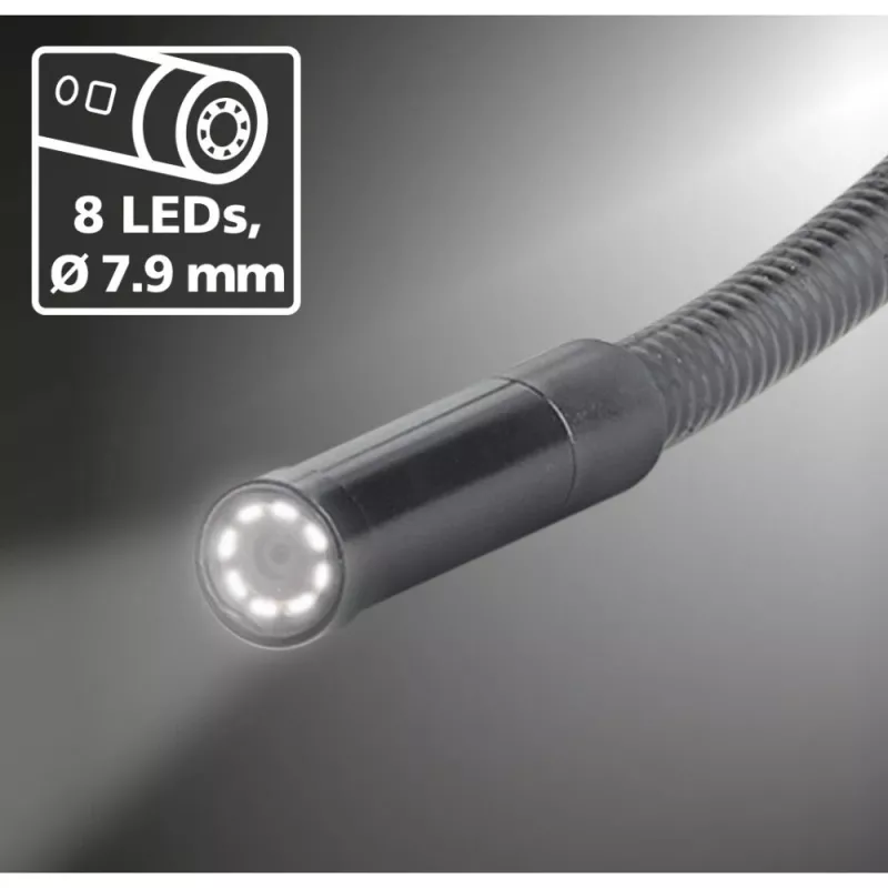 Laserliner 082.282A inspicēšanas kameras zonde ar 6 mm diametru un 1,5 m garumu