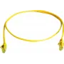 Telegärtner DataVoice Office Cat 6 UTP komutācijas kabelis RJ45 uz RJ45, 3m, dzeltens RAL 1021, bez halogēniem L00002A0237