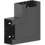 GGK BR 60x130/80-FW plakanais leņķis 60x130/80 RAL 9005 PVC 18351