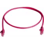 TELEGÄRTNER 100008898 CAT 6 RJ45 komutācijas kabelis, 7,5 m, sarkans, LSZH, U/UTP, liesmas aizturošs