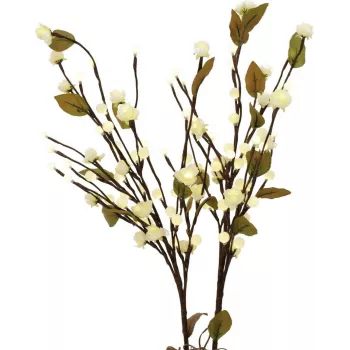 EUROPALMS Camellia Arch ar LED, balta, 50cm 83330310