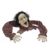 EUROPALMS Halloween rāpojošā figūra 140cm ar sarkanām LED acīm, sensoru aktivizēta, biedējošas skaņas, iekštelpu animatronisks rekvizīts 83314590