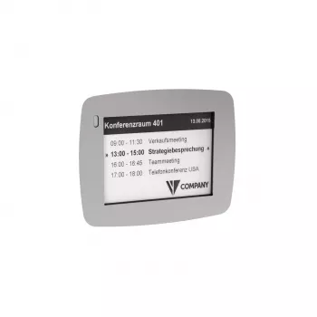 Kindermann e-Ink Doorsign 4,2 collu durvju zīme nerūsējošā tērauda korpusā 5002000601