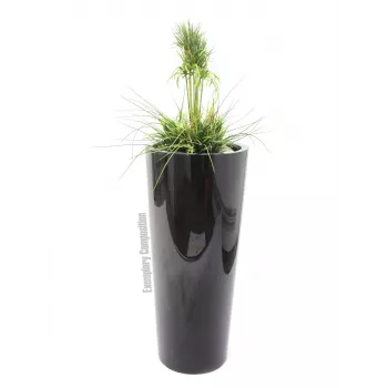 EUROPALMS Leichtsinn Elegance-110 dekoratīva figūra, melna spīdīga 83011864