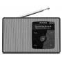 TechniSat DIGITRADIO 2 DAB+ FM Bluetooth pulksteņa radio melns/balts 0002/3910