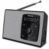 TechniSat DIGITRADIO 2 DAB+ FM Bluetooth pulksteņa radio melns/balts 0002/3910